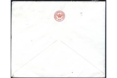 20 øre Chr. X på fortrykt kuvert fra Grønlands Styrelse annulleret med TMS F.A.O. Conference 1946/København K. d. 4.9.1946 til Stege.