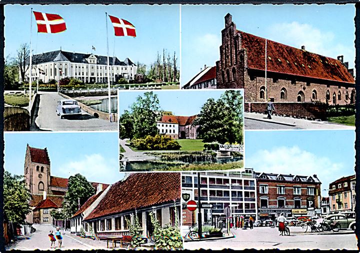 Partier fra Næstved. Rudolf Olsens Kunstforlag no. 986. 