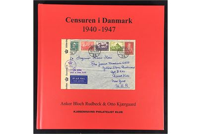 Censuren i Danmark 1940-1947 af Anker Bloch Rudbeck & Otto Kjærgaard. Gennemillustreret håndbog. 180 sider. Nyt eksemplar.