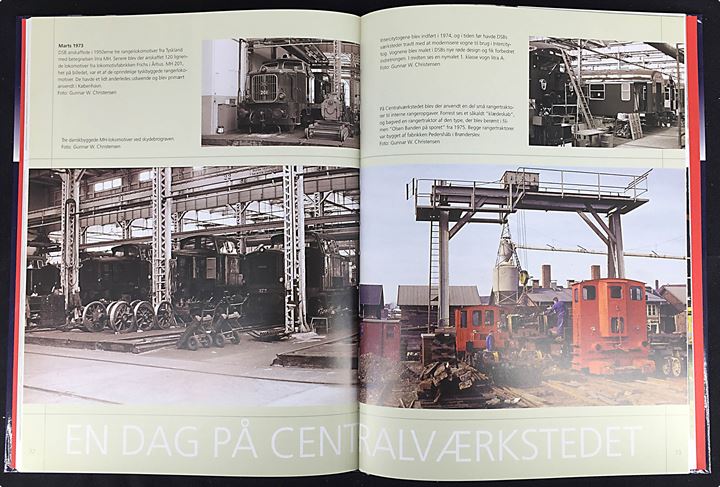 Af Banen!, DSBs Centralværksted i København - fra statslig arbejdsplads til privat virksomhed. 96 sider-