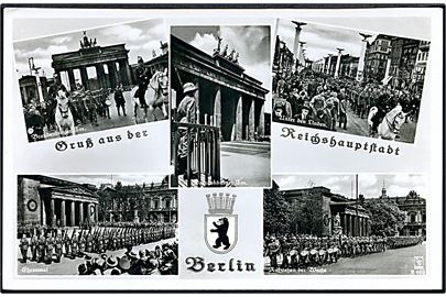 Berlin. Gruss aus der Reichshauptstadt med militærparade. No. B469.