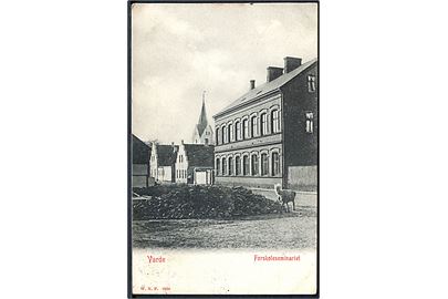 Varde Forskoleseminariet. Warburgs Kunstforlag no. 1524. 