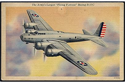 Boeing B-17C Flying Fortress MD105 (Prototype) fra U. S. Army Air Force. No. E-5292.