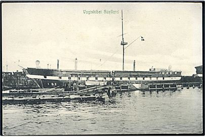 Vagtskibet Sjælland. Peter Alstrups no. 9235. 