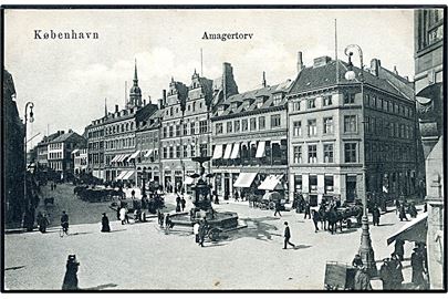 København. Amagertorv. C. R. no. 123. 
