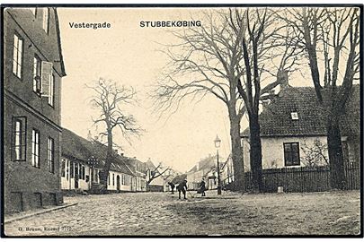 Stubbekøbing, Vestergade. G. Bruun no. 2770. 