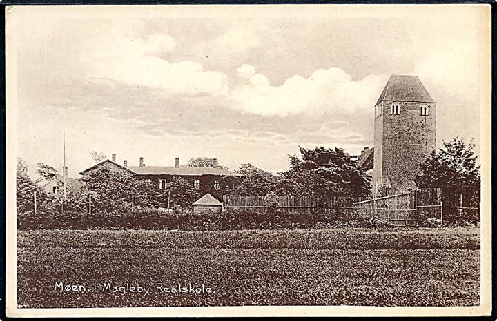 Møen. Magleby Realskole. C. M. Nielssen no. 116. 
