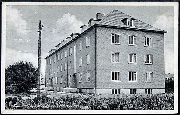 Slagelse. Sygeplejebolig paa Centralsygehuset. Stenders, Slagelse no. 211. 
