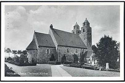 Holbæk. Tveje Merløse Kirke. Stenders, Holbæk no. 82. 
