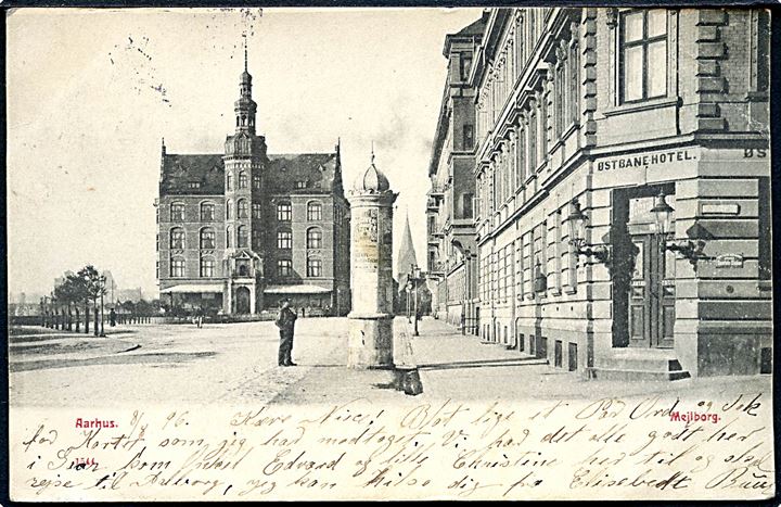 Aarhus, Mejlborg. No. 1544. (Løs). 