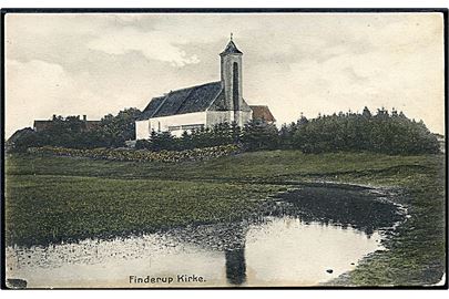Finderup Kirke. Stenders no. 16575. 