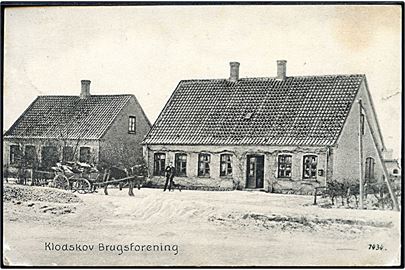Klodskov Brugsforening. No. 7434. 