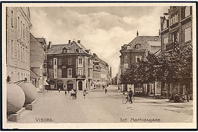 Viborg. Sct. Mathiasgade. Stenders no. 24268. 