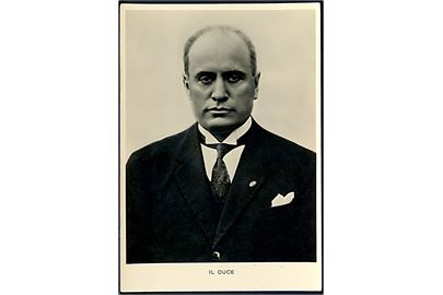 Benito Mussolini. Pale & Co. u/no.
