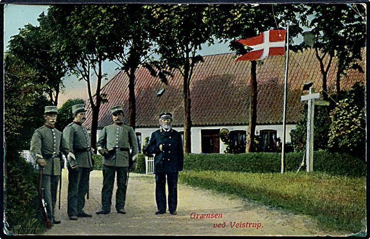 Grænsen ved Vejstrup. P. Hansen u/no. (Knæk). 