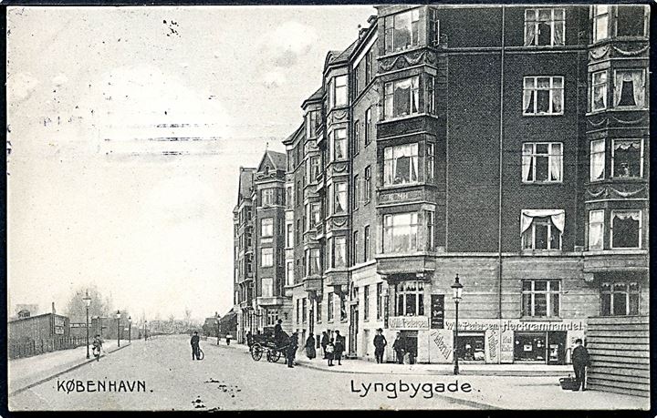 København. Lyngbygade. Vilhelm Petersen no. 12494. 