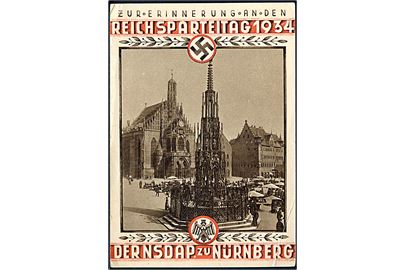 Tyskland. Zur erinnerung den Reichpartetítag 1934 der NSDAP zu Nürnberg. Wilhelm Serz G.m.b.H u/no. 