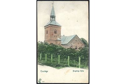 Taasinge. Bregninge Kirke. Peter Alstrups no. 3370. 