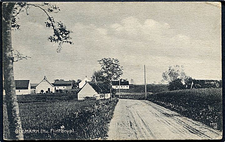 Ødemark (Kv. Flinterup). Ahrent Flensborg no. 381. 