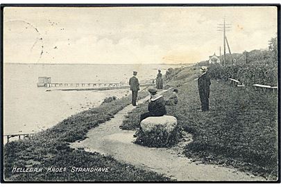 Hellebæk Kro's Strandhave. Fot. Türek no. 285. 