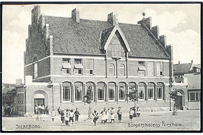 Silkeborg. Borgerskolens Forskole. Stenders no. 5211. 
