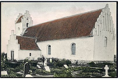 Vejstrup Kirke. Stenders no. 7589. 