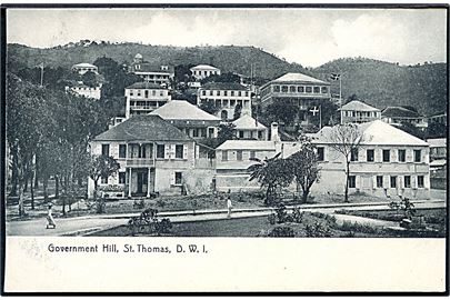 D.V.I., St. Thomas, Government Hill. Lightbourn St. Thomas no. 15.