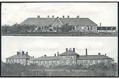 Hjørring Sanatorium og Sygehus. Fot. Th. Nielsen no. 12112. 