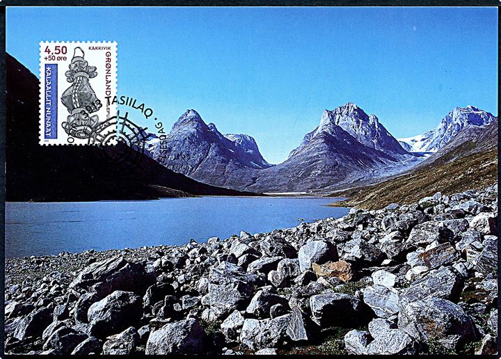 Grønland. Solporten, Ammassalik. Post Grønland no. Bet 121/99. 