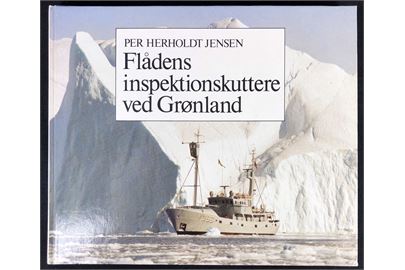 Flådens inspektionskuttere ved Grønland af Per Herholdt Jensen. 174 sider illustreret. Nutidig og historisk beskrivelse af søværnets aktiviteter ved Grønland.