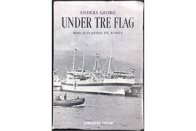 Under tre Flag - med Jutlandia til Korea af Anders Georg. 160 sider. Beskrivelse af hospitalskibets 1. rejse til Korea 1951. 