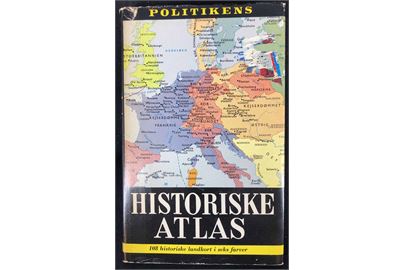 Politikens Historiske Atlas - 108 historiske landkort. 160 sider.