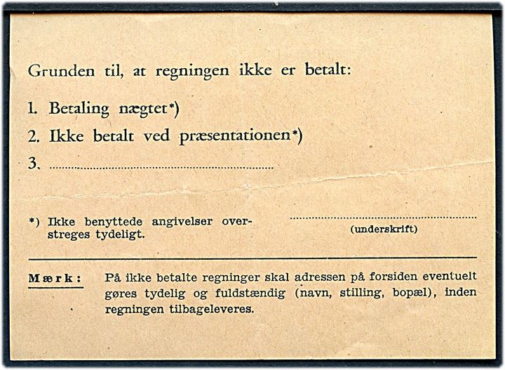 Avisregning fra postvæsenet - formular M.103 (2-54 1/25 A2) for Aarhus Amtstidende for april 1955 udstedt af Knebel postkontor. 