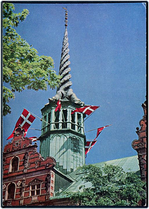 40 øre posthusfranko på valgagitationskort fra Grossist-Sammenslutningen af 1930 sendt lokalt i København d. 29.3.1966. Retur som ubekendt.