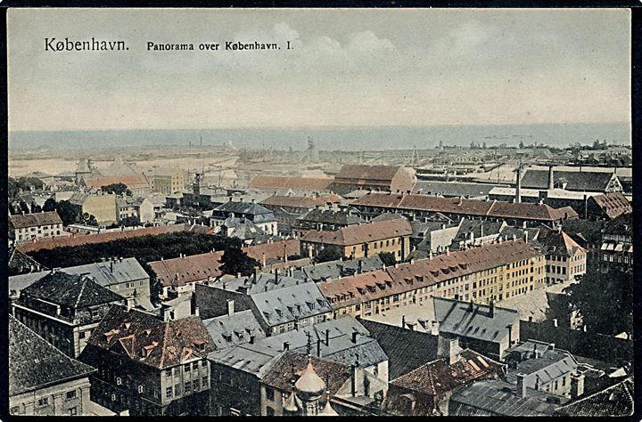 Panorama over København 1. Fritz Benzen no. 246. Kvalitet 8