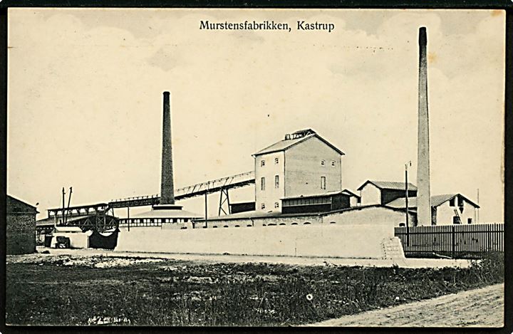 Kastrup Murstensfabrik. N. J. u/no. Ridse. Kvalitet 7