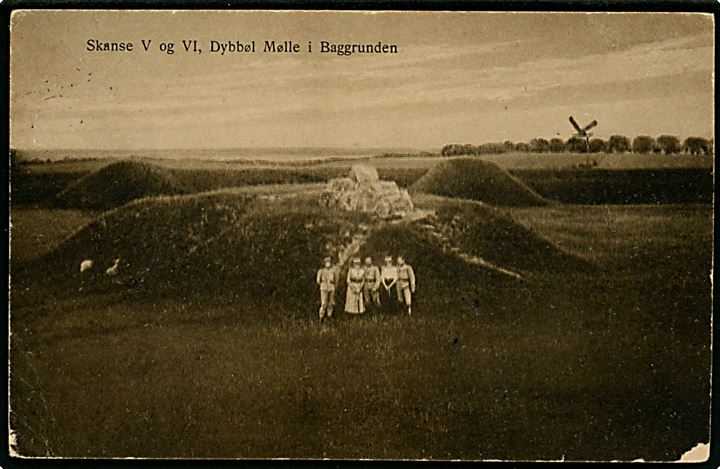 15 øre Chr. X på brevkort dateret Als Husholdningsskole i Vollerup og annulleret med tydeligt bureaustempel Sønderborg - Skovby Als T.11 d. 24.5.1921 til Voldby St. 