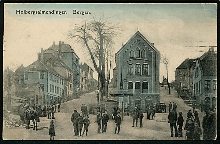 Bergen, Holbergsalemdingen. H. Werner no. 33. Kvalitet 7