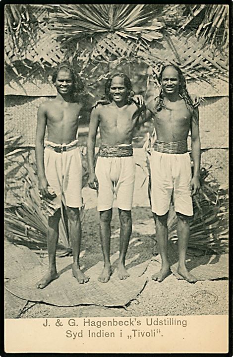 Tivoli. Udstilling “Syd Indien 1903”. J. & G. Hagenbeck. U/no. Kvalitet 8