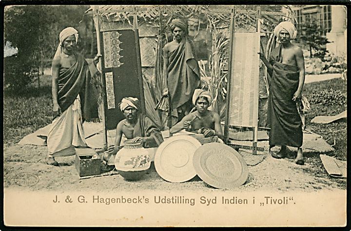 Tivoli. Udstilling “Syd Indien 1903”. J. & G. Hagenbeck. U/no. Kvalitet 7