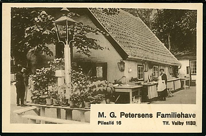 Pile Allé 16 M. G. Petersens Familiehave. Atelier Parisienne u/no. Kvalitet 8