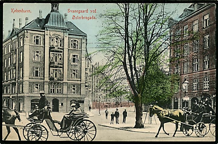 Sankt Jakobs Plads “Svanegaard” ved Østerbrogade. GM no. 3187.  Kvalitet 8