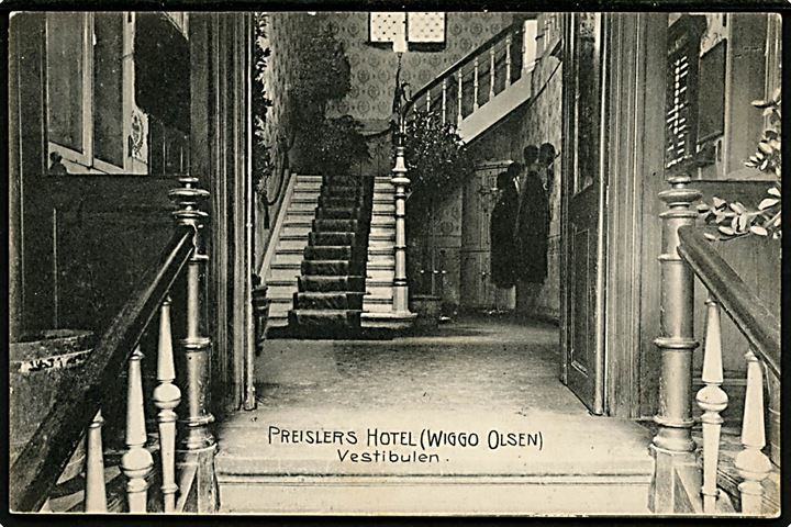 Viborg, Preislers Hotel ved Wiggo Olsen. No. 13510. Kvalitet 8