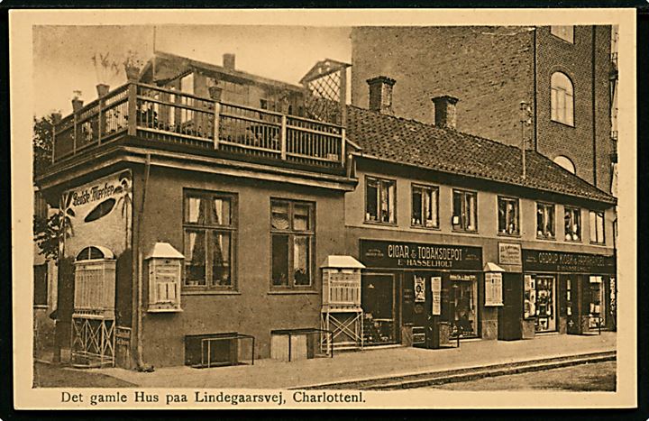 Charlottenlund, Lindegaardsvej “Det gamle Hus”. Riemann no. 310199. Kvalitet 9