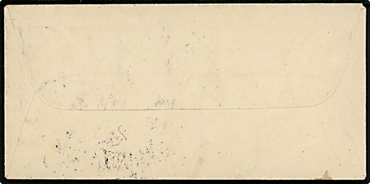 Tysk 30 mk. Infla udg. på lille skibsbrev annulleret med dansk brotype IIb Korsør d. 23.12.1923 og sidestemplet “Fra Tyskland” til Schweinfurt, Bayern, Tyskland.
