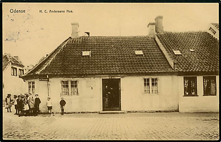 Odense. H.C. Andersens Hus. Einer O. Kull u/no. 