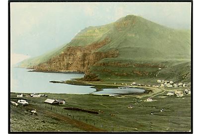 Færøerne, udsigt over Fámien. Á. Poulsen u/no.