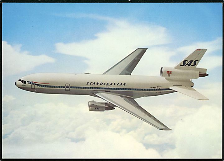 McDonnell-Douglas DC-10-30 OY-KDA Gorm Viking fra SAS. Ultra-Offset no. 976030.