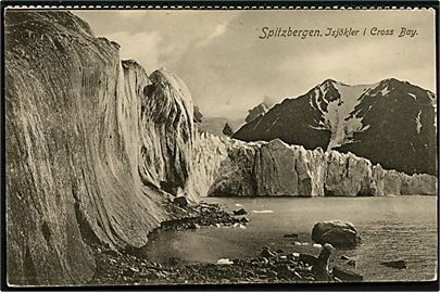 Svalbard/Spitzbergen. Cross Bay, Isjökler. O. Svanöe no. 478.