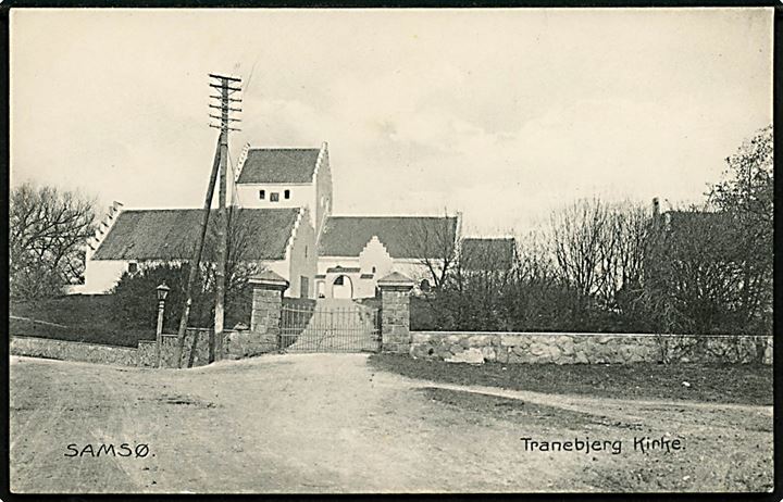 Tranebjerg kirke. C.M. Thune no. 13153.